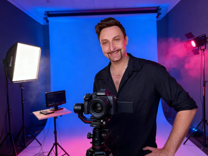 Denny Schönemann, Videoproduzent im Kamerahaus